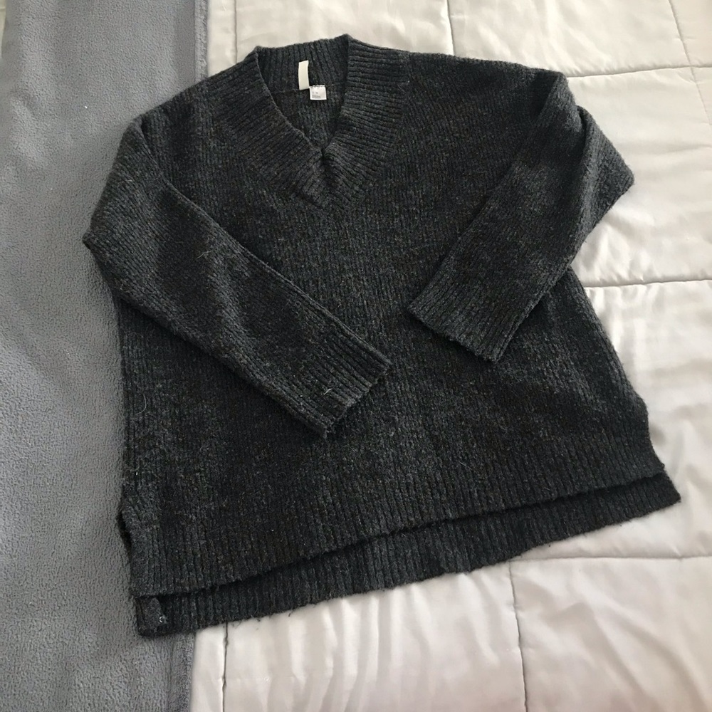 Divided Oversized Cozy Sweater